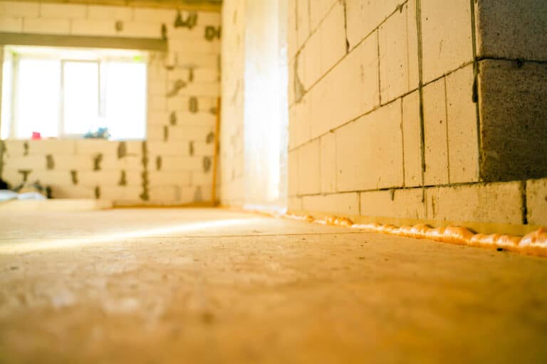 Subfloor preparation
