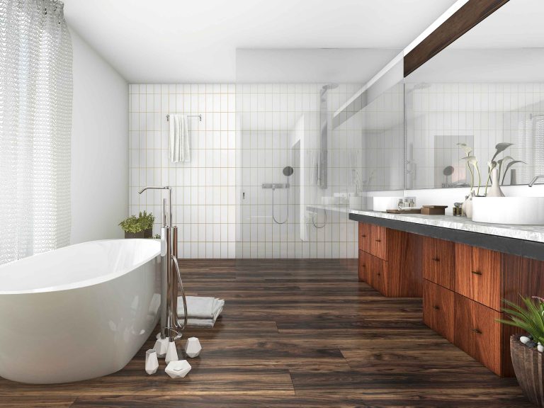 Bathroom tiles